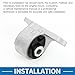 A ABSOPRO Engine Motor Mount No.LR091364 Engine Mounting for Land Range Rover Sport 2005-2019 Metal