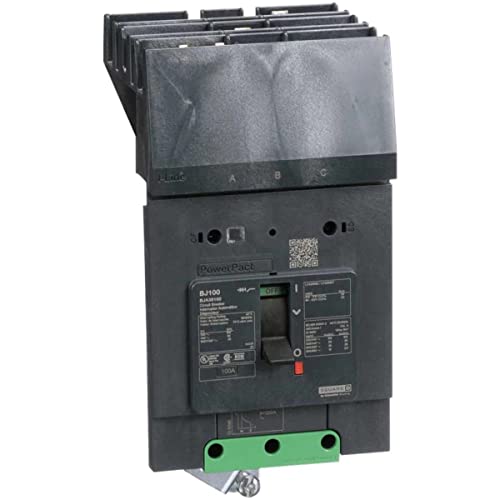 Square D BJA36100 3P 600V 100A I-Line Circuit Breaker New cover