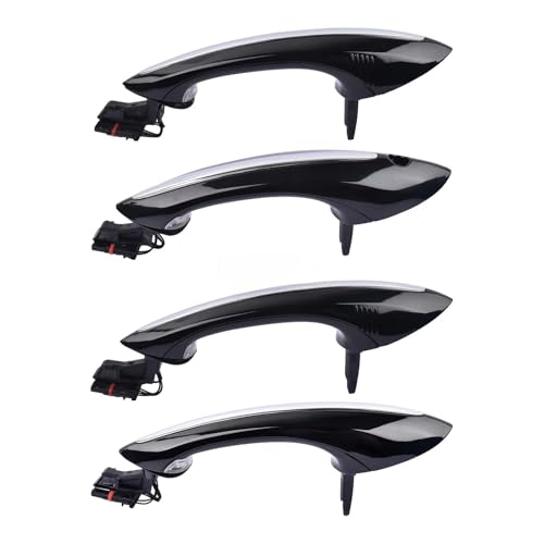 Poignées porte extérieures F10 F07 noires neuves pour portière arrière