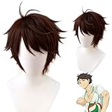 Liamiona Oikawa Tooru Cosplay Short Wig Heat Resistant Synthetic Hair Anime Wig Halloween Carnival Party Wigs