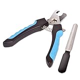 FÁCIL DE USAR: las cuchillas afiladas de estas cortaúñas para perros lo ayudan de manera excelente a cortar las uñas redundantes de sus perros o gatos. La cuchilla angulada es limpia y precisa. Realmente fácil para su uso sin ninguna presión.