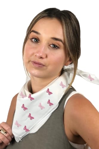 Image of Bandana Face Cover, Multi Prints Set Of 5, Soft Muslin Cloth, Unisex Multipurpose Bandana For Summer