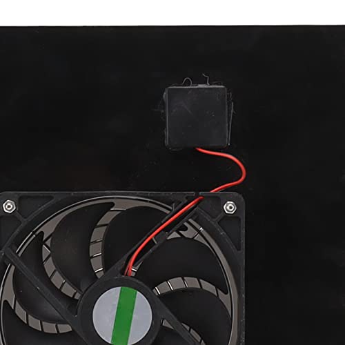 Yosoo Kit de ventilador de painel solar de 40 W portátil mini ventilador de painel solar para galinh