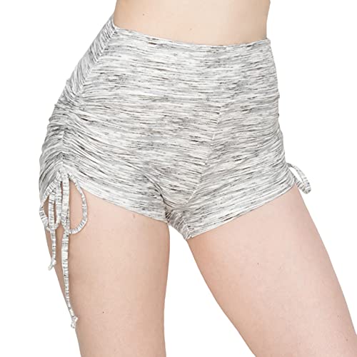 Image of ALWAYS Faux Leather Shorts - High Waist Active Stretch Yoga Short Pants for Women