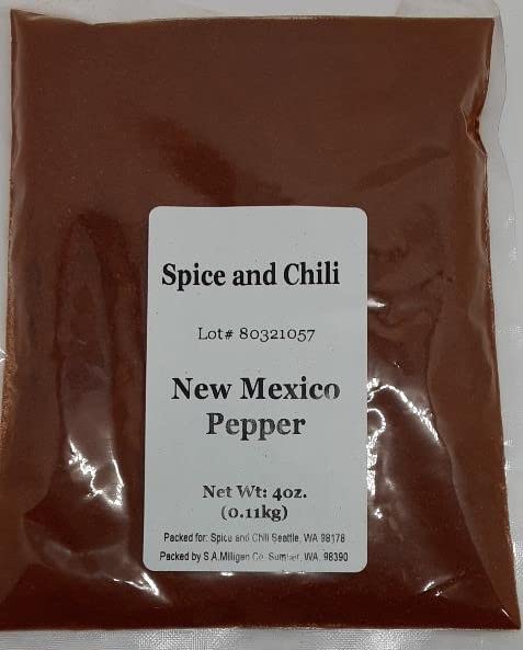 PIMIENTA ROJA NUEVA MÉXICO, Peso Neto 4 oz (0.11kg)