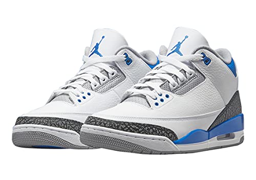 Image of Nike Jordan Mens Air 3 Retro CT8532 145 Racer Blue - Size 13