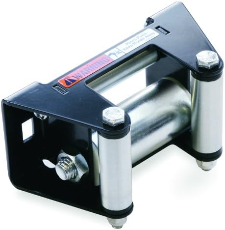 WARN 69373 Winch Roller Fairlead for ProVantage 2500 and 3500 Winches , Black