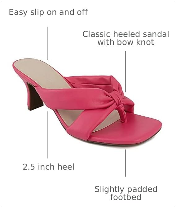 Image of LONDON FOG Womens Louelle Dress Sandal Womens comfort Heeled Sandals