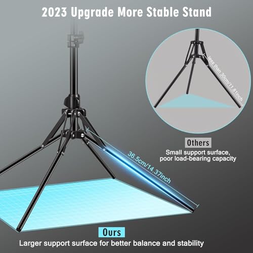 11.5 Zoll Ringlicht mit Stativ Handy,Groß Stativ für Smartphone mit Ringleuchte,Selfie Ringlight Handystativhalter mit Ring Light für Fotografie,YouTube,Tik Tok,Video,Makeup