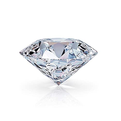 Zircon blanc diamant américain pierre naturelle certifiée pour vos bijoux de mariage