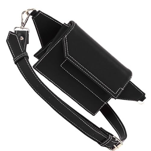 Image of JENN Women's Crossbody Erryn Shoulder Bag and Fanny Pack | Adjustable Strap, Lightweight Sling Purse with Zipper Pockets | Compact Everyday Handbag for Travel and Casual Use