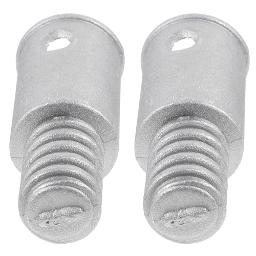 KICHOUSE 2 Piezas Adaptador de Roscada para Mango de Escoba y Mopa de Extensión de Poste de Limpieza Diseño Metálico Resistente Instalación y Reemplazo de Herramientas de Limpieza