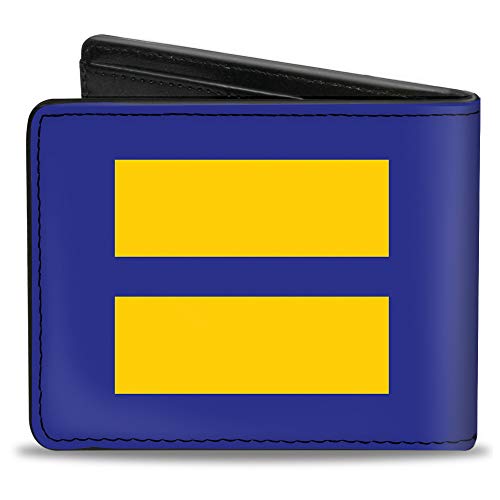 Image of Buckle-Down Men's Standard Bifold Wallet Pride, 4.0 inch x 3.5 inch