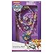 LUV HER Paw Patrol Girl's Jewelry Set - Dress up 3 Piece Toy Jewelry Box Set with Bead Necklace, Bracelet and Ring - Play Accessories - Ages 3+