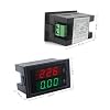 KETOTEK Digital Ammeter Voltmeter AC 80V-300V 100A, 2in1 Multimeter Panel 110V/220V, Volt Amp Meter LED Display Voltage Amperage Detector Tester Gauge with Current Transformer CT