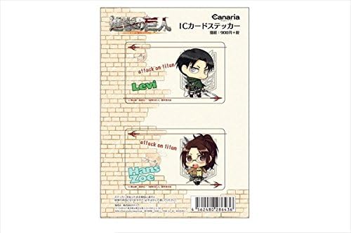 Amazon 進撃の巨人 06 リヴァイ ハンジ Icカードステッカーセット アニメ 萌えグッズ 通販