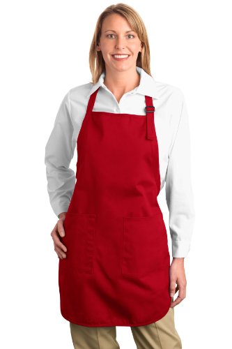 Port Authority Full-Length Apron with Pockets