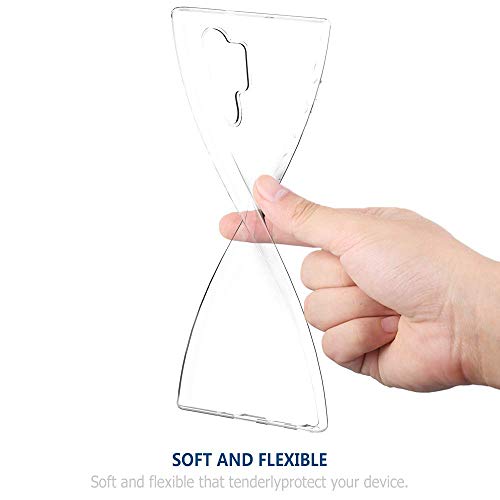 LuluMain Crystal Clear Caso per Galaxy Note 10+