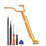 for Nintendo 3DS XL Volume Button Ribbon Flex Cable for Nintendo 3DS XL/3DS LL Volume Key Flex Cable Replacement Accessories Parts with Repair Tools