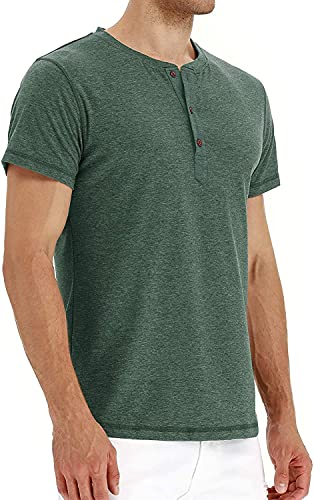Sailwind Mens Henley Short Sleeve T-Shirt Cotton Casual Shirt2