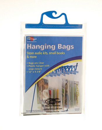 Copernicus Hang Up Bags - 9 1/4 x 12 - Pack of 10 - Clear