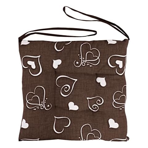 Coussins de chaise SaRani marron Cover