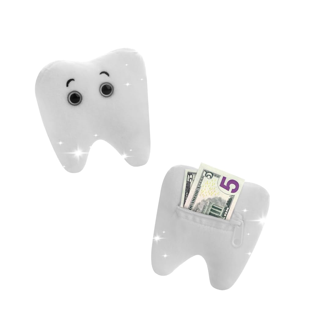 GIANT MICROBES Tooth Plush, Oral Surgery Recovery, Dentist Appreciation Gifts, Tooth Fairy Pillow, Dentist Toy, Dental School Gifts