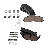 TRQ Brake Pads Ceramic Compatible with 2021 Ford F-150