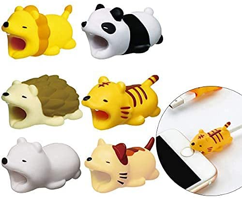 Amazon.co.jp: 動物ケーブル保護 充電ケーブルプロテクター かわいい