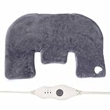 NXYJD Pad de chauffage électrique d'hiver au dos humide col cadcadème chauffant tampon chauffant thermothérapie température de relief (Color : Gray)