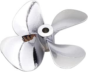 Hélice RC Pour Bateau Rapide - 2 Pales, Diamètre 38/40/42mm, Axe 4mm, En Aluminium CNC - Pour Moteur électrique