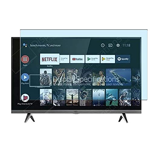 Vaxson 2 Stück Anti Blaulicht Schutzfolie, kompatibel mit TCL 32ES580 / 32ES580X1 TV 31.5" Display Monitor, Displayschutzfolie Bildschirmschutz [nicht Panzerglas] Anti Blue Light