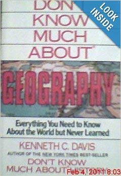 Don't Know Much About Geography 0606061150 Book Cover