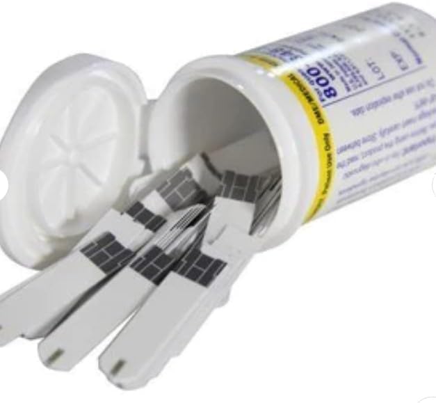 Generic Strips compatible for Bayer Glucose Monitors, 100 Ct