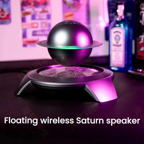Altavoz flotante Saturn para decoración de escritorio espacial 2