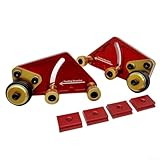 Large gamme d'applications : conçue pour la menuiserie et les rails en T standard, cette mangeoire est adaptée pour une utilisation sur les établis de menuiserie. Il est livré dans un ensemble de six pièces, y compris le chargeur à rouleaux de roulement de roue gauche, le distributeur de rouleaux de roulement de roue droite et quatre curseurs de rechange.