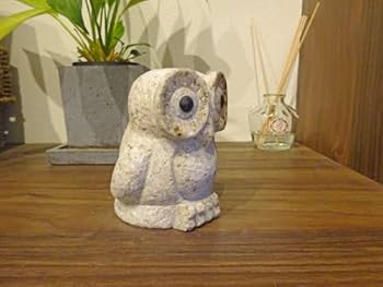 真昼のふくろう 初版 帯付き ふくろう フクロウ OWL 親子 ウォールクロック 壁掛け時計