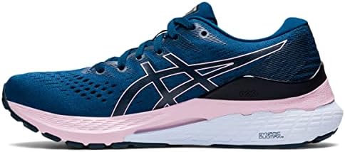 ASICS Women's Gel-Kayano 28 Running Shoes, 9, MAKO Blue/Barely Rose