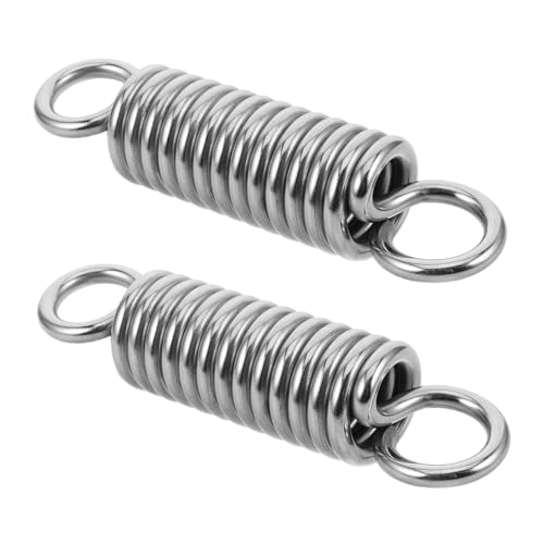 MOTHNUR 2 Pièces Ressorts de Suspension pour Balancelle Acier Inoxydable Ressorts de Traction Robustes pour Chaise Hamac des Chocs et Résistance Extérieure de Rechange pour Balancelle et