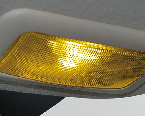 FOLIATEC Kunststoff Tönungsfolie Folie für Auto Innenraum, gelb, 30 x 100 cm