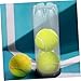 NAMOARLY 6pcs Tennis Ball Holder Stand PVC Container for Sports Ball Display Storage