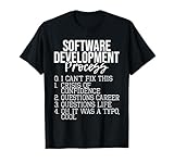 Software Development Process - Coding Programmer Coder T-Shirt