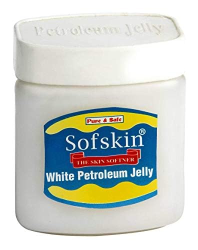 SOFSKIN (American Brand) Pure White Petroleum Jelly IP, pH 5.5 No skin alllergy, 100g - No Smell - Exp. 5 yrs. - Pack of 3-image-8