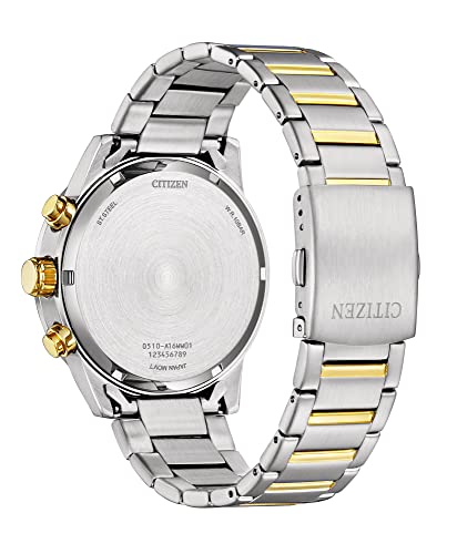 CITIZEN Stainless Steel Analog Blue Dial Men Watch-An3684-59L, Multi-Color Band - Image 2