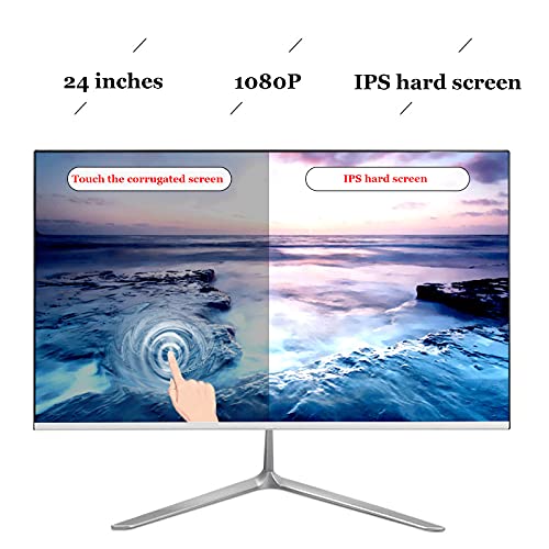 Image of Ultra-Thin Curved Surface Computer Monitor 24-inch Full Hd Eye Protection Led External Monitor Flicker-Free and Anti-Glare Borderless Design