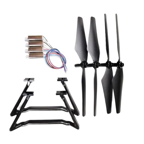 YTrBXZ Patín de Aterrizaje Compatible y repuestos de Motor para KY601S Plegable 4K cámara Quadcopter RC Drone
