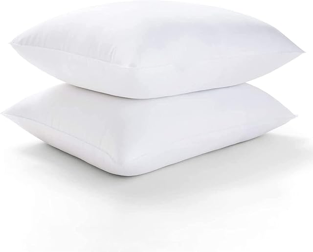 Hannah Pillows 2 Pack Hotel Quality Bounce To Back Extra Soft Filling Bed Pillows For Side, Stomach And Back Sleeper, Body Pillows Standard Pillows
