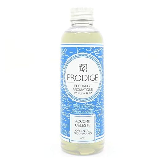 RECHARGE diffuseur de parfum - ACCORD CELESTE (Oriental gourmand)