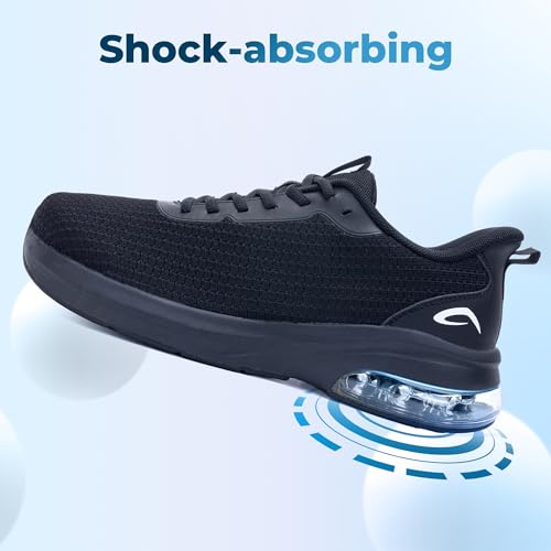 Image of IIV Mens Walking Shoes with Arch Support Wide Toe Box Tennis Sneakers Plantar Fasciitis Running Shoes