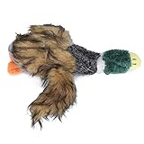 Juguete de Peluche de Pato Salvaje, Muñeco de Pato Realista para Perros...